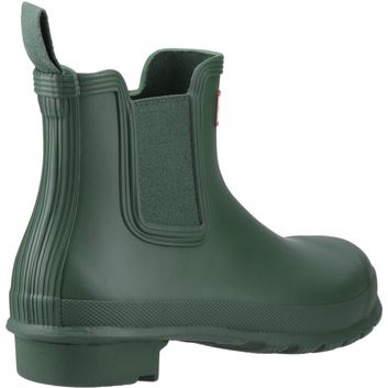 Ladies Hunter Original Chelsea Boots Hunter Green alternative