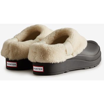 Ladies Hunter Play Insulated Clogs Black alternative