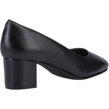 Ladies Hush Puppies Anna Court Shoe Black alternative