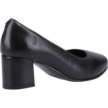 Ladies Hush Puppies Anna Wide Court Shoe Black alternative