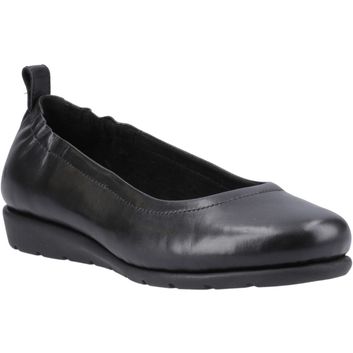 Ladies Hush Puppies Skylar Ballerina Black