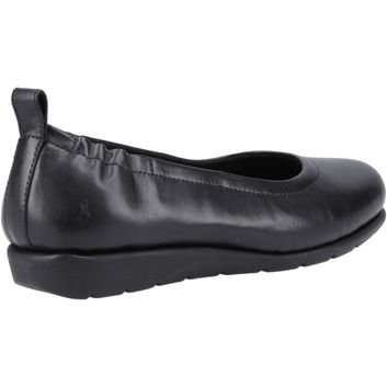 Ladies Hush Puppies Skylar Ballerina Black alternative