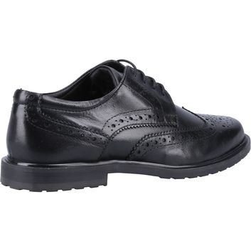 Ladies Hush Puppies Verity Brogue Black alternative