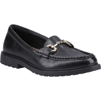 Ladies Hush Puppies Verity Snaffle Loafer Black