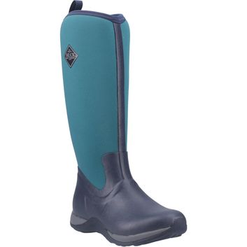 Ladies Muck Boots Arctic Adventure Wellington Navy/Spruce