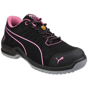 Ladies Puma Safety Fuse Tech Lightweight Safety Trainer Black