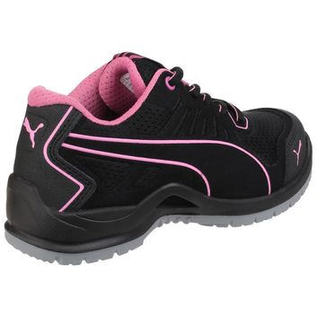 Ladies Puma Safety Fuse Tech Lightweight Safety Trainer Black alternative