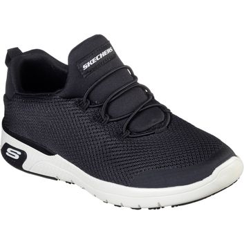 Ladies Skechers Workwear Marsing Waiola SR Trainer Black/White