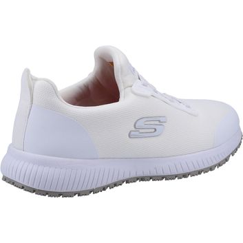 Ladies Skechers Workwear Squad SR Occupational Shoe White alternative