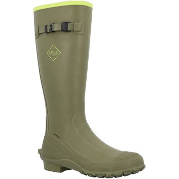 Muck Boots Harvester Wellington Olive Green