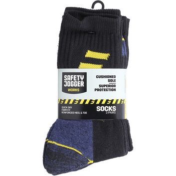 Safety Jogger SJ Sock Black/Yellow
