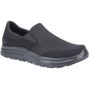 Skechers Workwear Flex Advantage McAllen Sr Occupational Shoe Black
