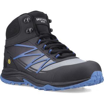 Skechers Workwear Puxal Firmle Safety Boots Black/Blue