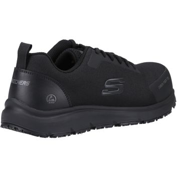 Skechers Workwear Ulmus SR Safety Toe Trainer Black alternative