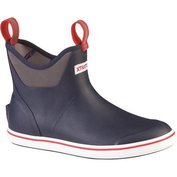 Xtratuf Ankle Deck Boot Navy/Red