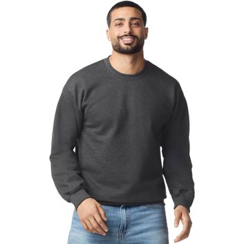 Gildan Softstyle Midweight Sweatshirt - Heather Black