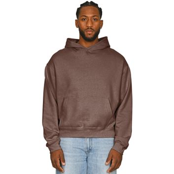 Casual Classics Premium Combed 330 Acid Wash Boxy Oversize Hood - Acid Chocolate