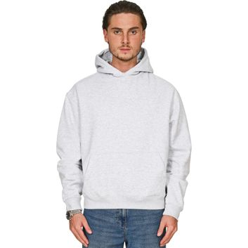 Casual Classics Premium Combed 330 Boxy Oversize Tall Hood - Ash Grey