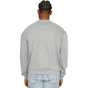Casual Classics Premium Combed 330 Boxy Oversized Extended Neck Tall Sweatshirt - Ash Grey alternative