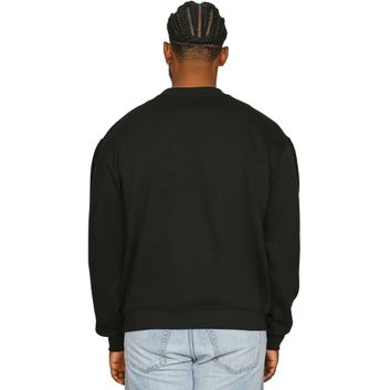 Casual Classics Premium Combed 330 Boxy Oversized Extended Neck Tall Sweatshirt - Black alternative