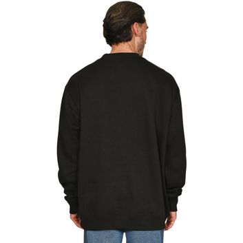 Casual Classics Premium Combed 330 Oversize Extended Neck Tall Sweatshirt - Black alternative