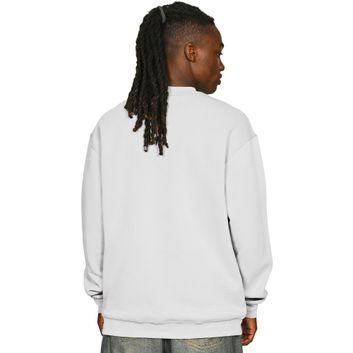 Casual Classics Premium Combed 330 Oversize Extended Neck Tall Sweatshirt - Lunar Grey alternative