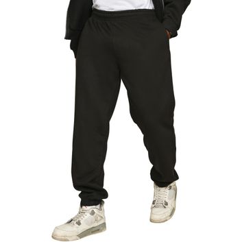 Casual Classics Premium Combed 330 Oversize Tall Jogpants - Black