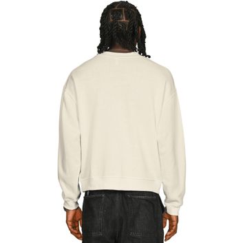 Casual Classics Ringspun Blend 280 Boxy Oversize Extended Neck Sweat - Ecru alternative