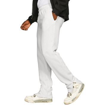 Casual Classics Ringspun Blended Core 280 Split Hem Jogpant Regular - White