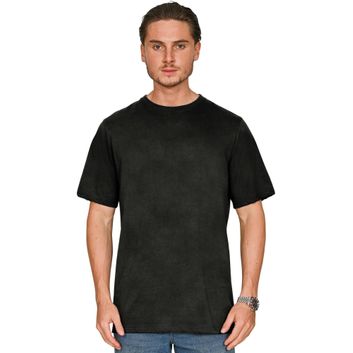 Casual Classics Ringspun Combed 180 Acid Wash Core Tall T-Shirt - Acid Black