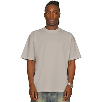 Casual Classics Supreme Organic Combed 350 Oversize Extended Neck T-Shirt - Stone