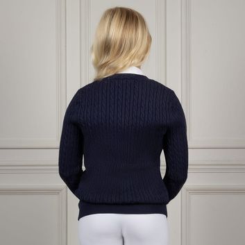 Coldstream Next Generation Clarkston Knitted V-Neck Jumper Navy alternative