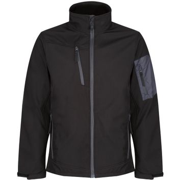 Regatta Professional Arcola 3 Layer Membrane Softshell - Black/Seal Grey