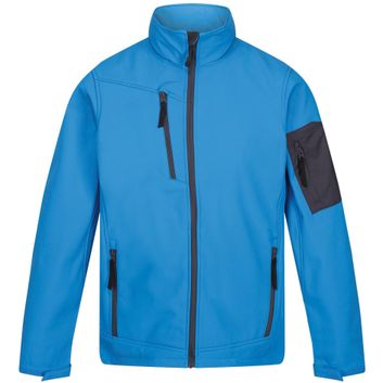 Regatta Professional Arcola 3 Layer Membrane Softshell - French Blue/Seal Grey