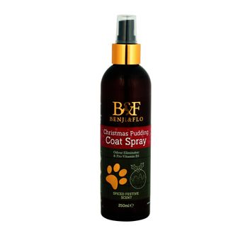 Benji &amp; Flo Christmas Pudding Coat Spray - 250ml