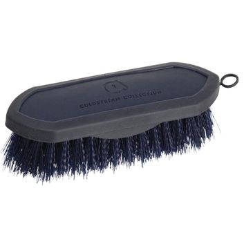 Coldstream Faux Leather Dandy Brush - Navy/Black