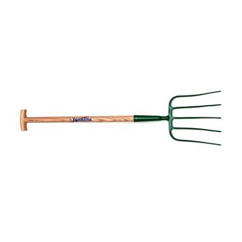 Fyna-Lite Ash Handle Manure Fork - T Handle (5PWT)