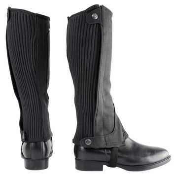 Hy Equestrian Amara Half Chaps - Black alternative