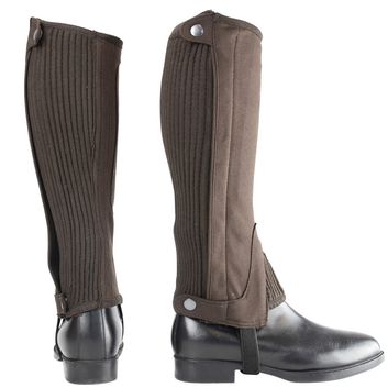Hy Equestrian Amara Half Chaps - Brown