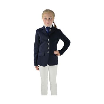 Hy Equestrian Children's Cotswold Competition Jacket - Navy alternative