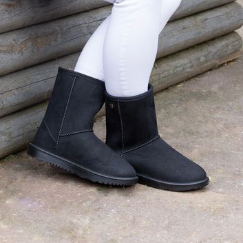 Hy Equestrian Chisworth Waterproof Fleece Boot - Black