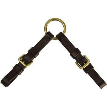 Hy Equestrian Leather Coupling - Brown