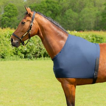 Hy Equestrian Lycra Flex Shoulder Vest - Navy alternative
