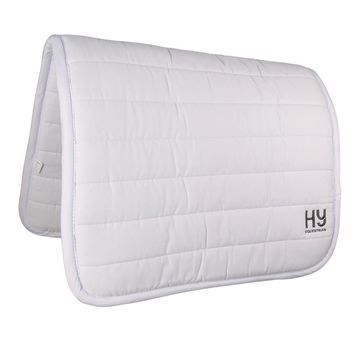 Hy Equestrian Reversible Comfort Pad - White