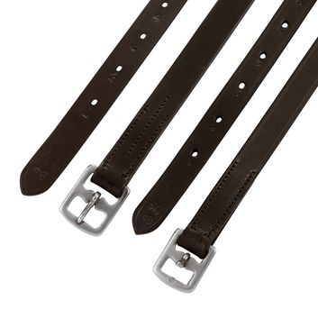 Hy Equestrian Stirrup Leathers - Brown Child