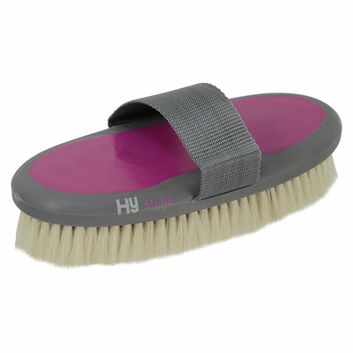 Hy Sport Active Goat Hair Body Brush - Jewel Blue alternative