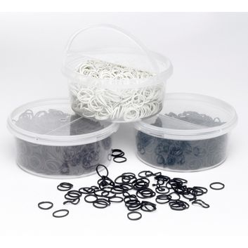 Lincoln Plaiting Bands In Half Open Container alternative