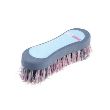 ProGroom Two Tone Face Brush by Hy Equestrian - Blue/Light Blue