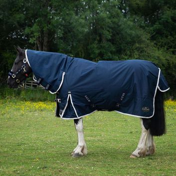 Gallop Trojan Duraproof100g Turnout Combo Turnout Rug Navy