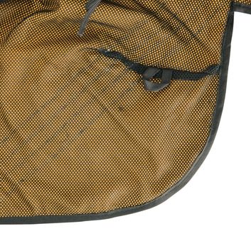 Reflector Mesh Exercise Sheet by Hy Equestrian - Orange alternative